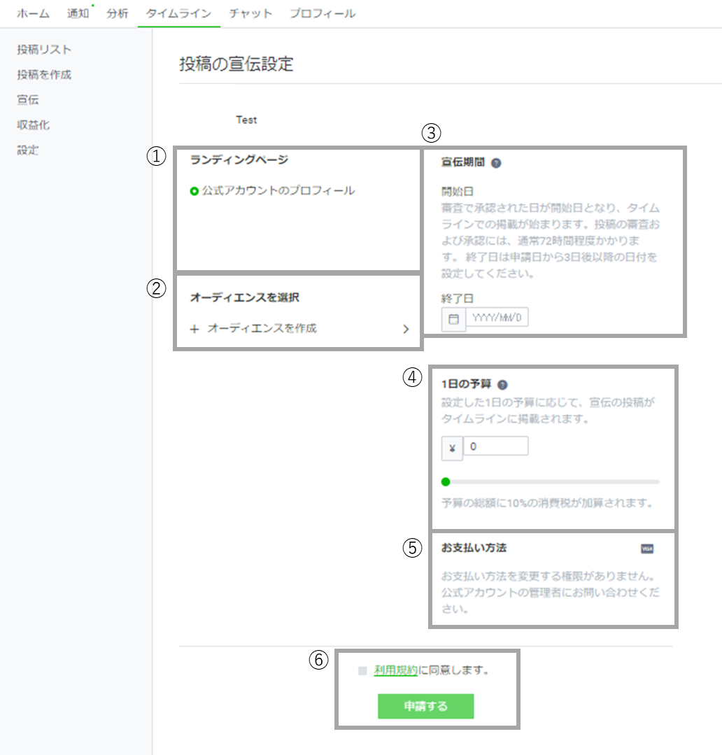 Line公式アカウント Line Official Account Manager セルフプロモーション 宣伝 マニュアル Line For Business